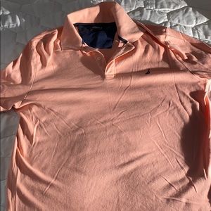 Peach Nautica shirt for men XL